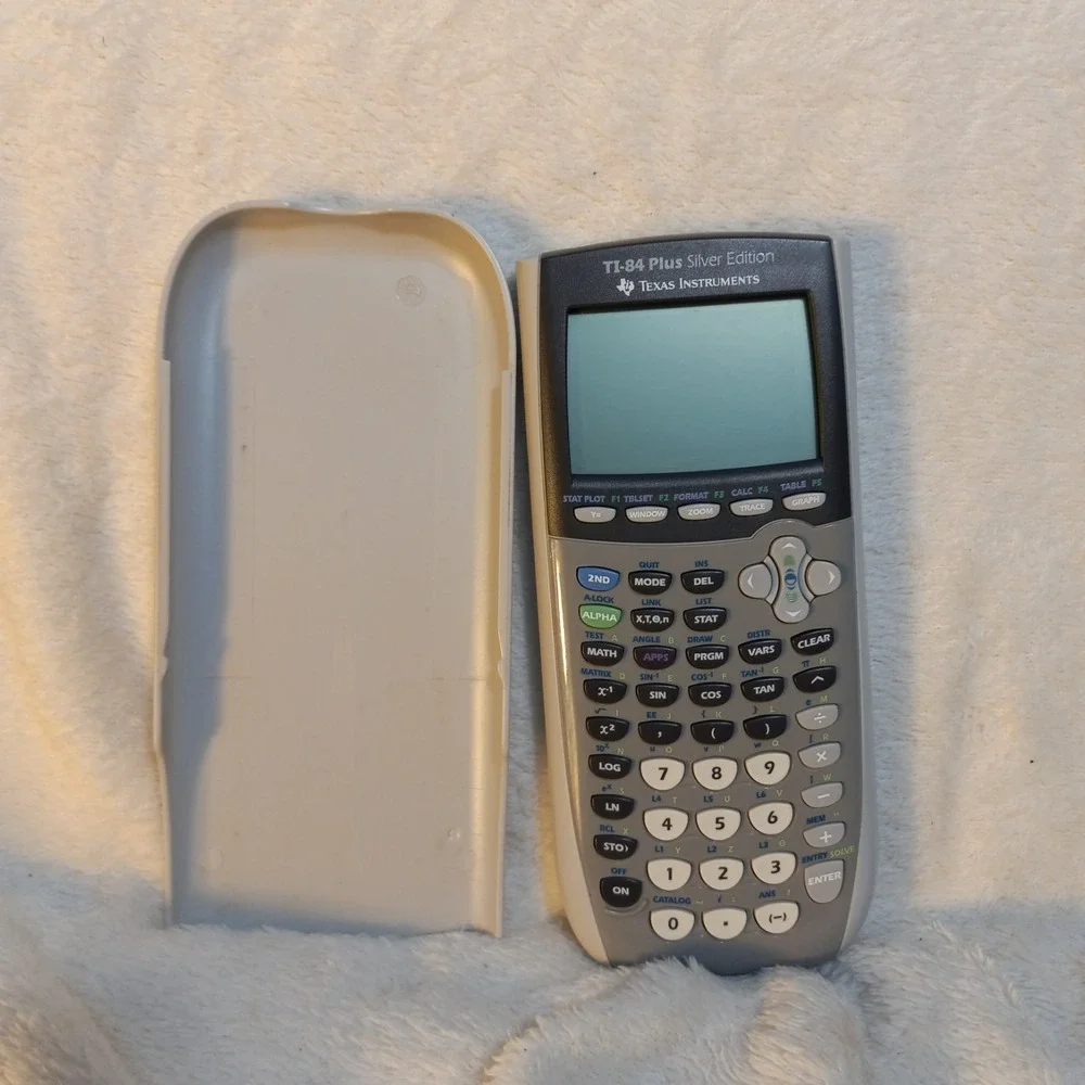 Texas Instruments TI-84 Plus Silver Edition Graphing Calculator AAA TESTED